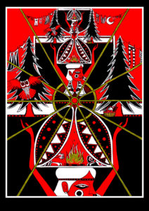 Carte du tarot Au Coeur De L'Arc Epique