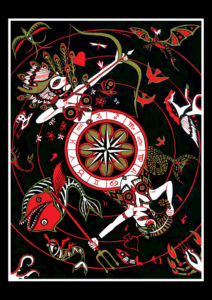 Carte du tarot Au Coeur De L'Arc Epique